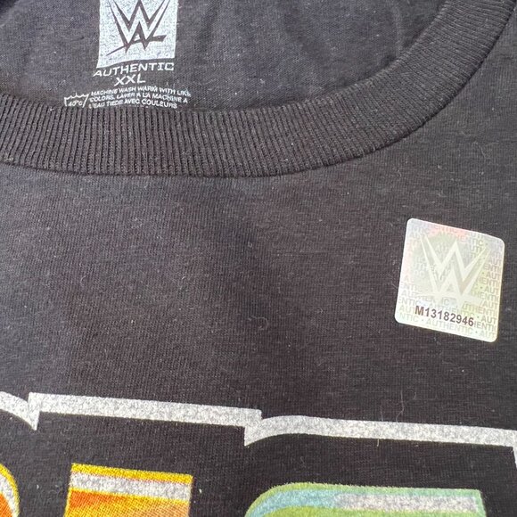 Black Seth "Freakin" Rollins Big Pop T-Shirt NWT XXL - Picture 2 of 2